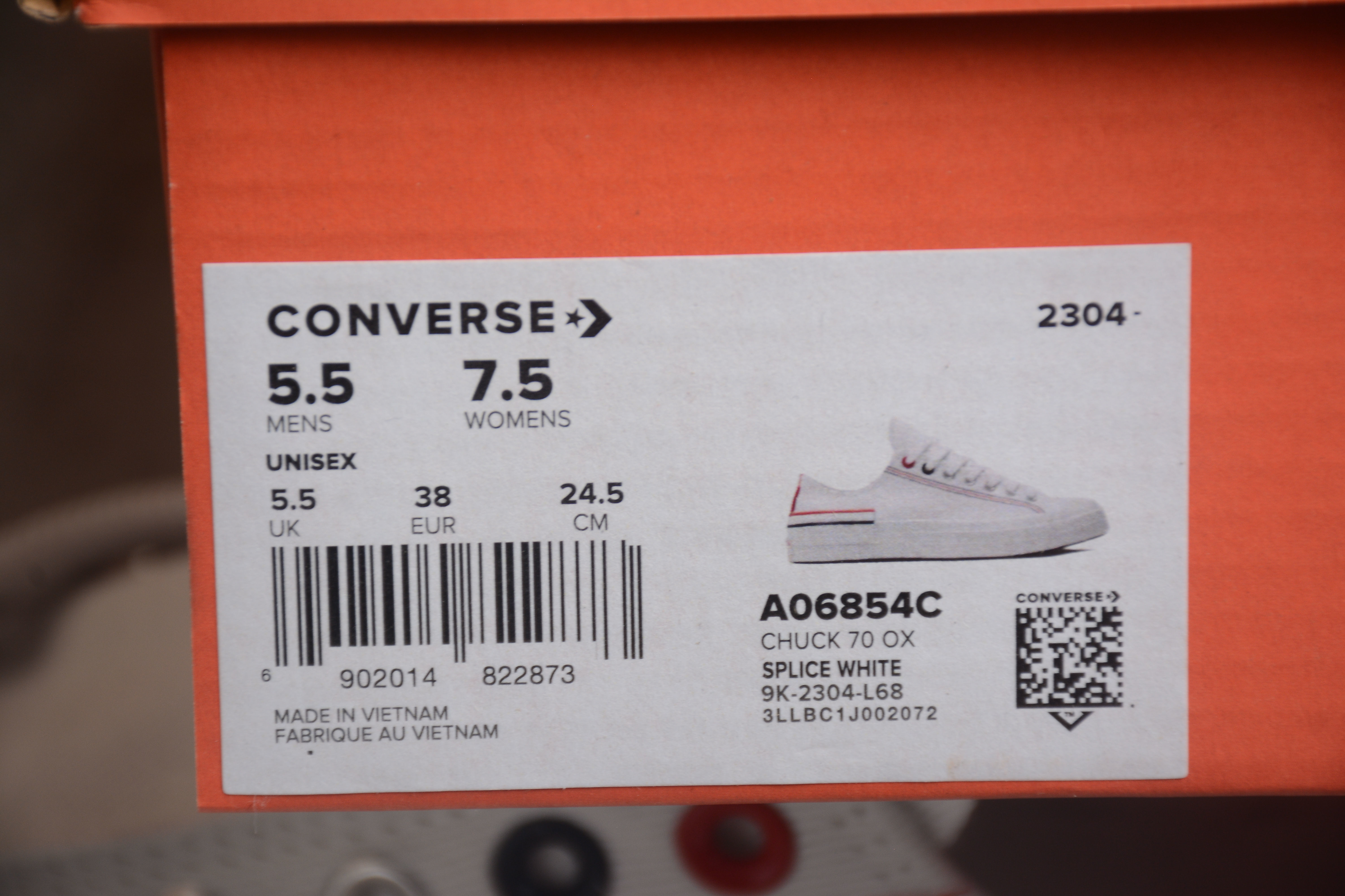 1:1 Replica CONVERSE CHUCK 70 Converse Chuck 1970s — AAA Quality Replica