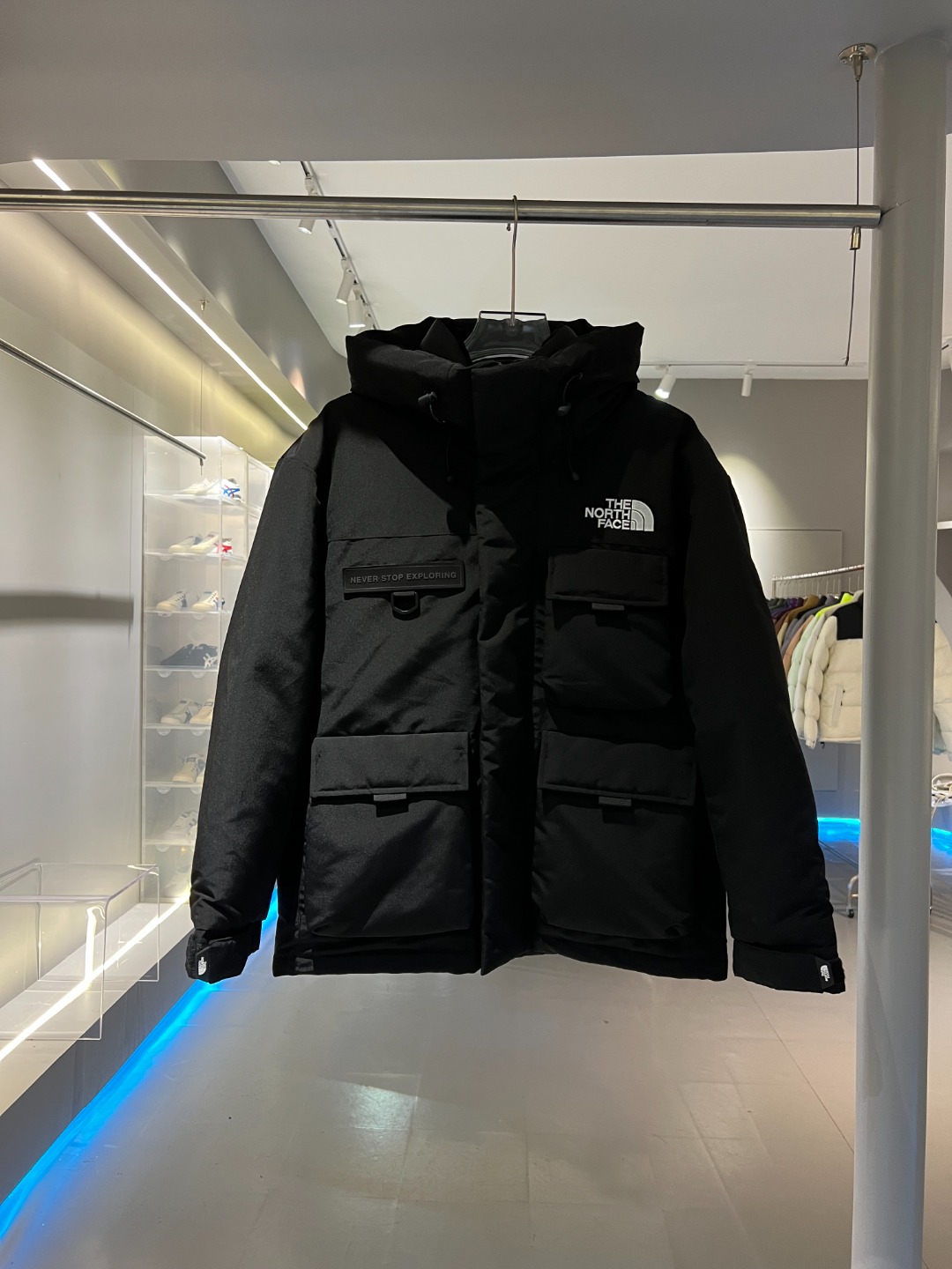 1:1 Replica The North Face Down Jackets Black — Premium Replica