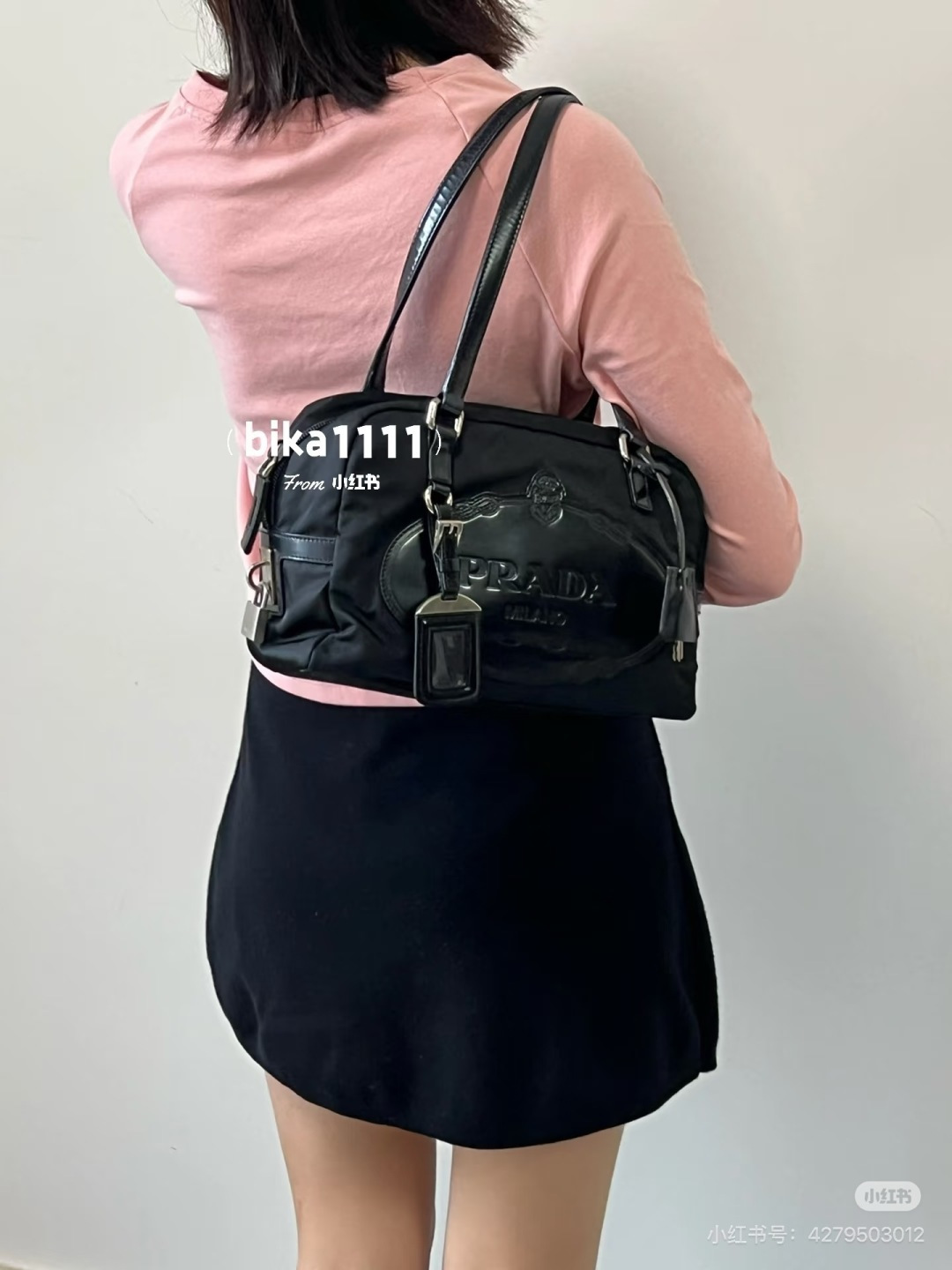 1:1 Replica PRADA bag Prada all black — 1:1 Replica