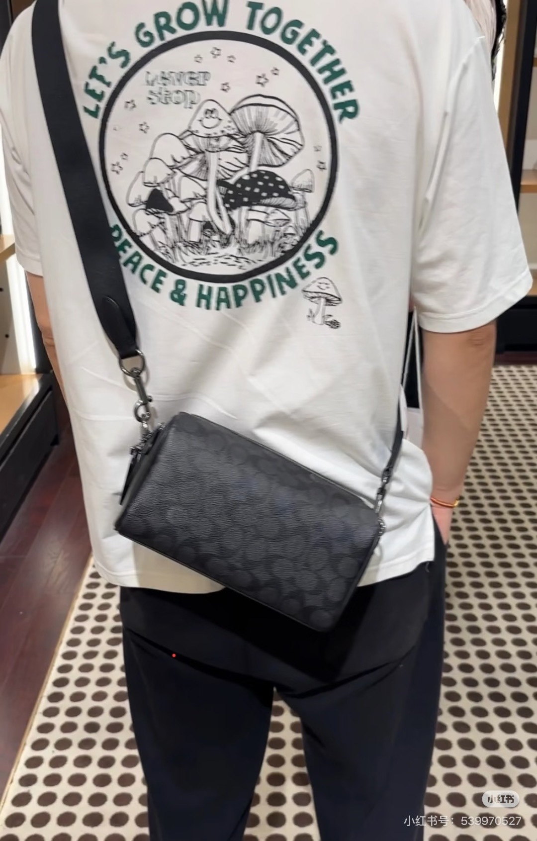 1:1 Replica COACH bag Coach AXEL PVC — AAA Quality Replica