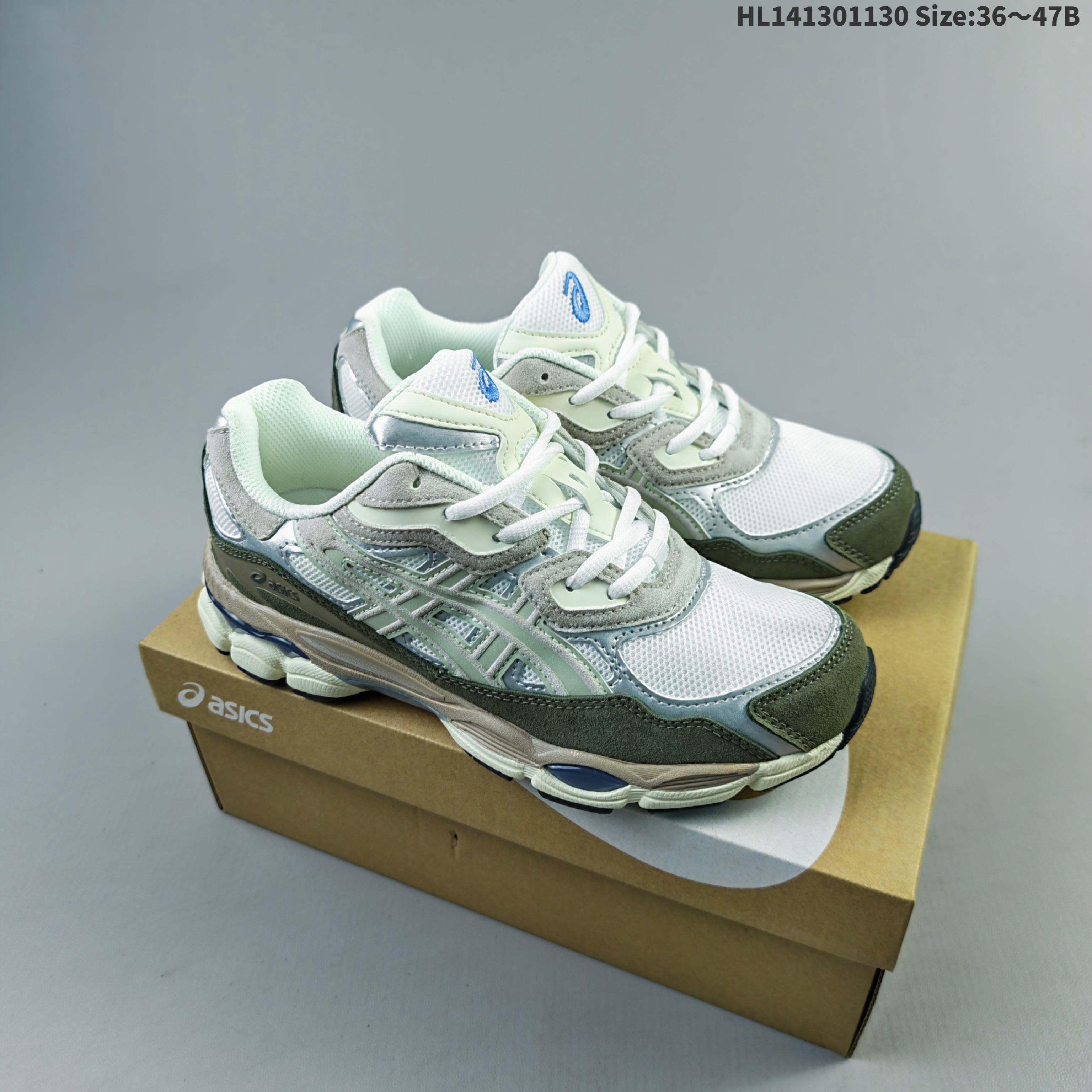 1:1 Replica Asics Gel-NYC LOGO — Premium Replica