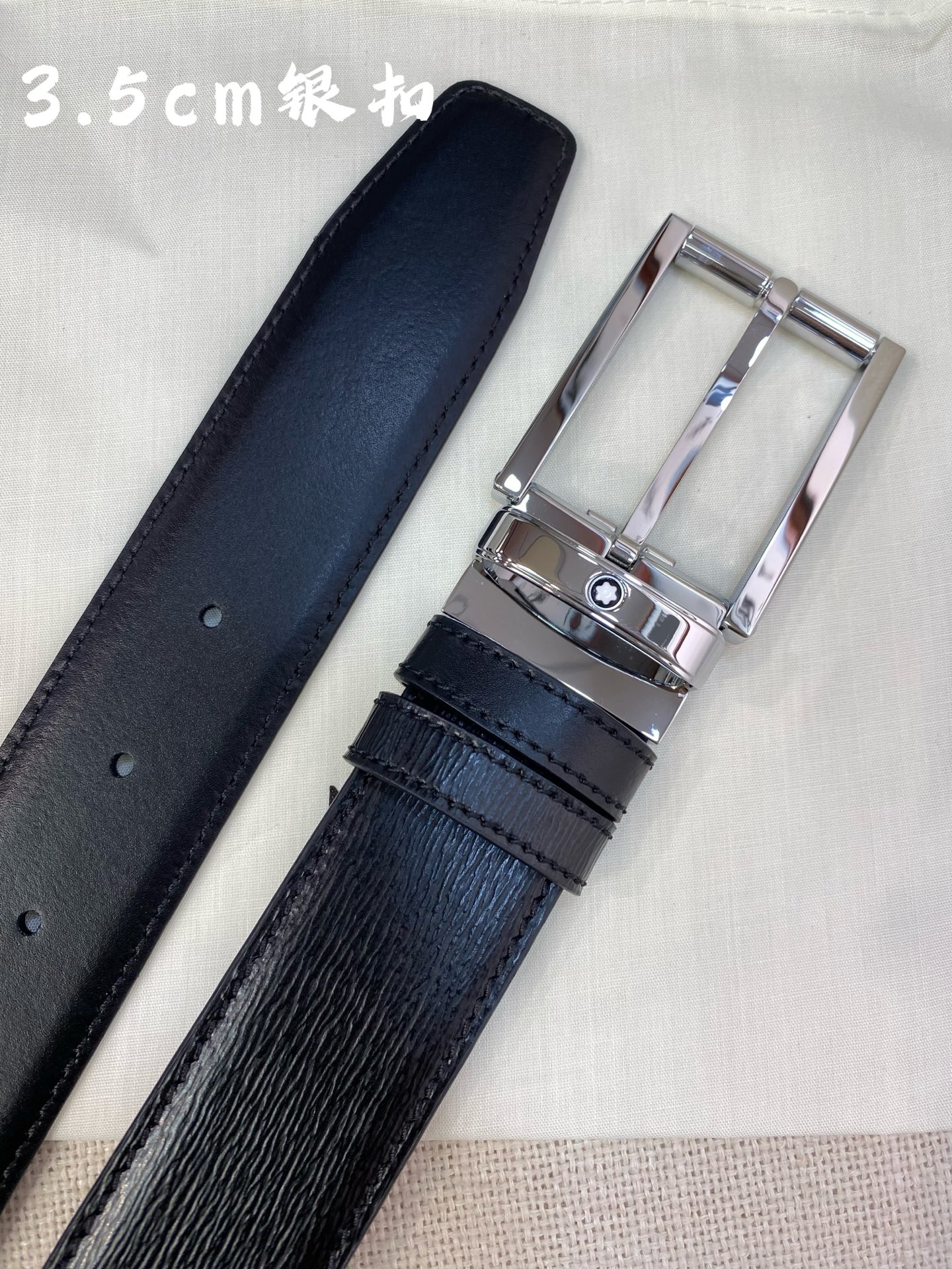 1:1 Replica Montblanc belt Montblanc 3.5cm — AAA Quality Replica