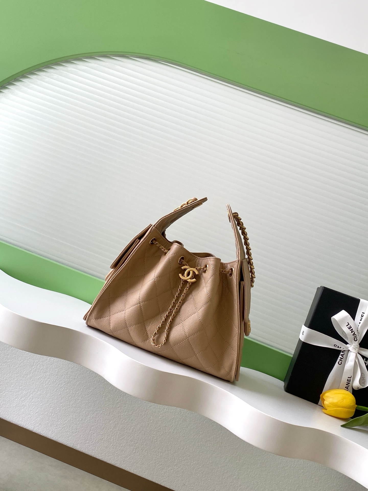 1:1 Replica Chanel bag ball pattern leather — AAA Quality Replica