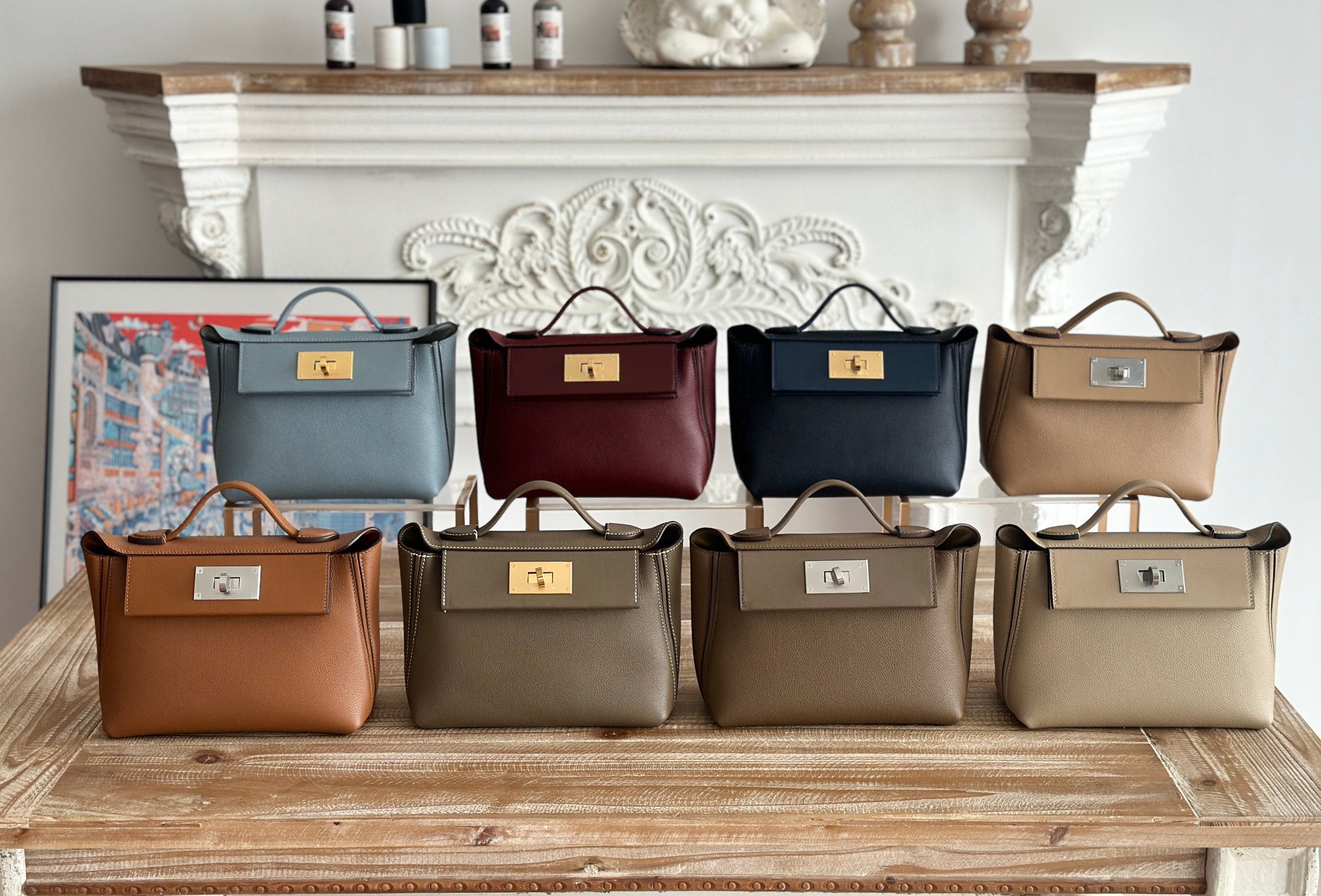 1:1 Replica Hermes bag Half hand sewing mini 2424 — AAA Quality Replica — photo 2