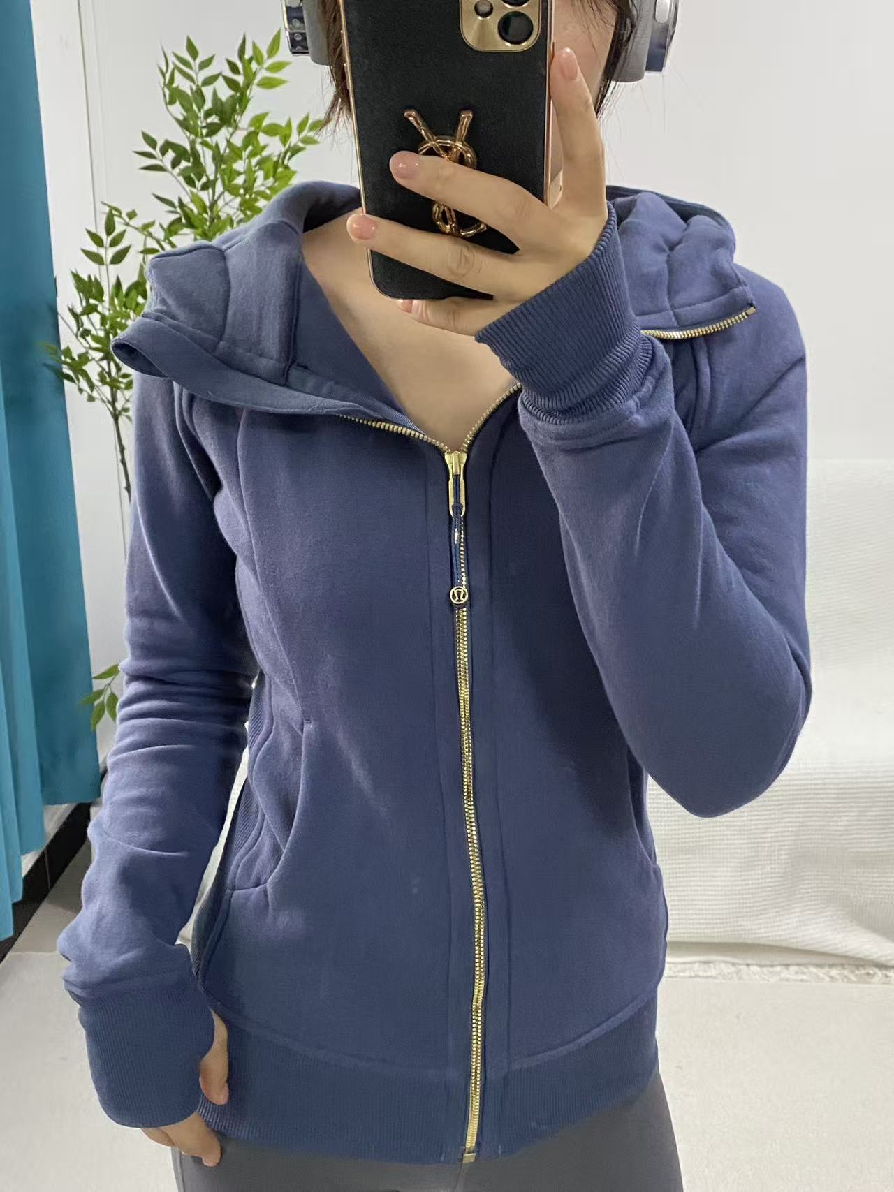1:1 Replica Lulu Jacket shadow blue — AAA Quality Replica