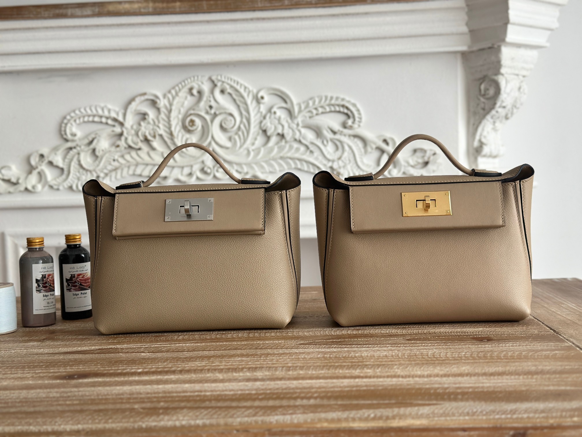 1:1 Replica Hermes bag Half hand sewing mini 2424 — AAA Quality Replica