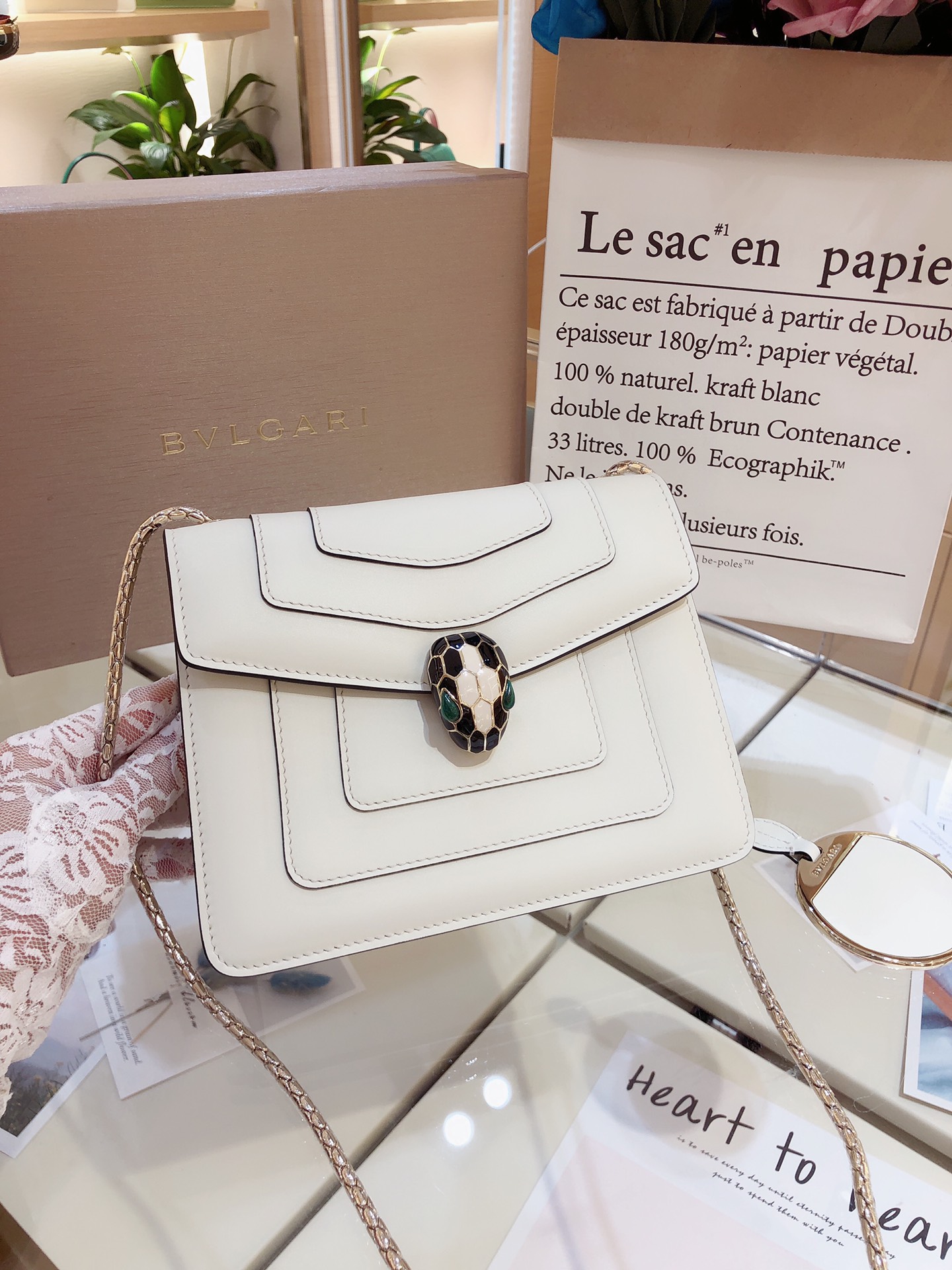 1:1 Replica BVLGARI bag Chip model — Premium Replica