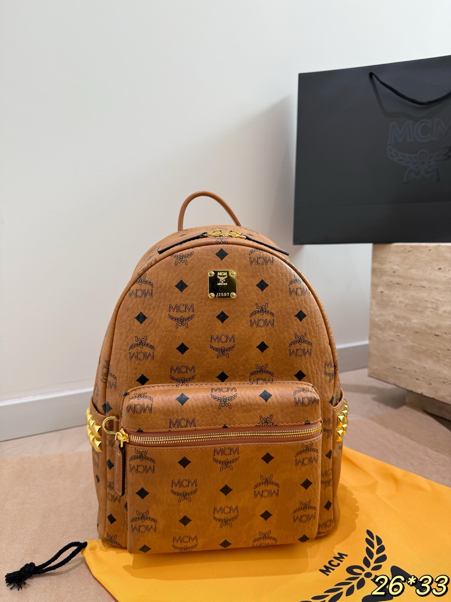 1:1 Replica MCM bag MCM original single backpack — Premium Replica