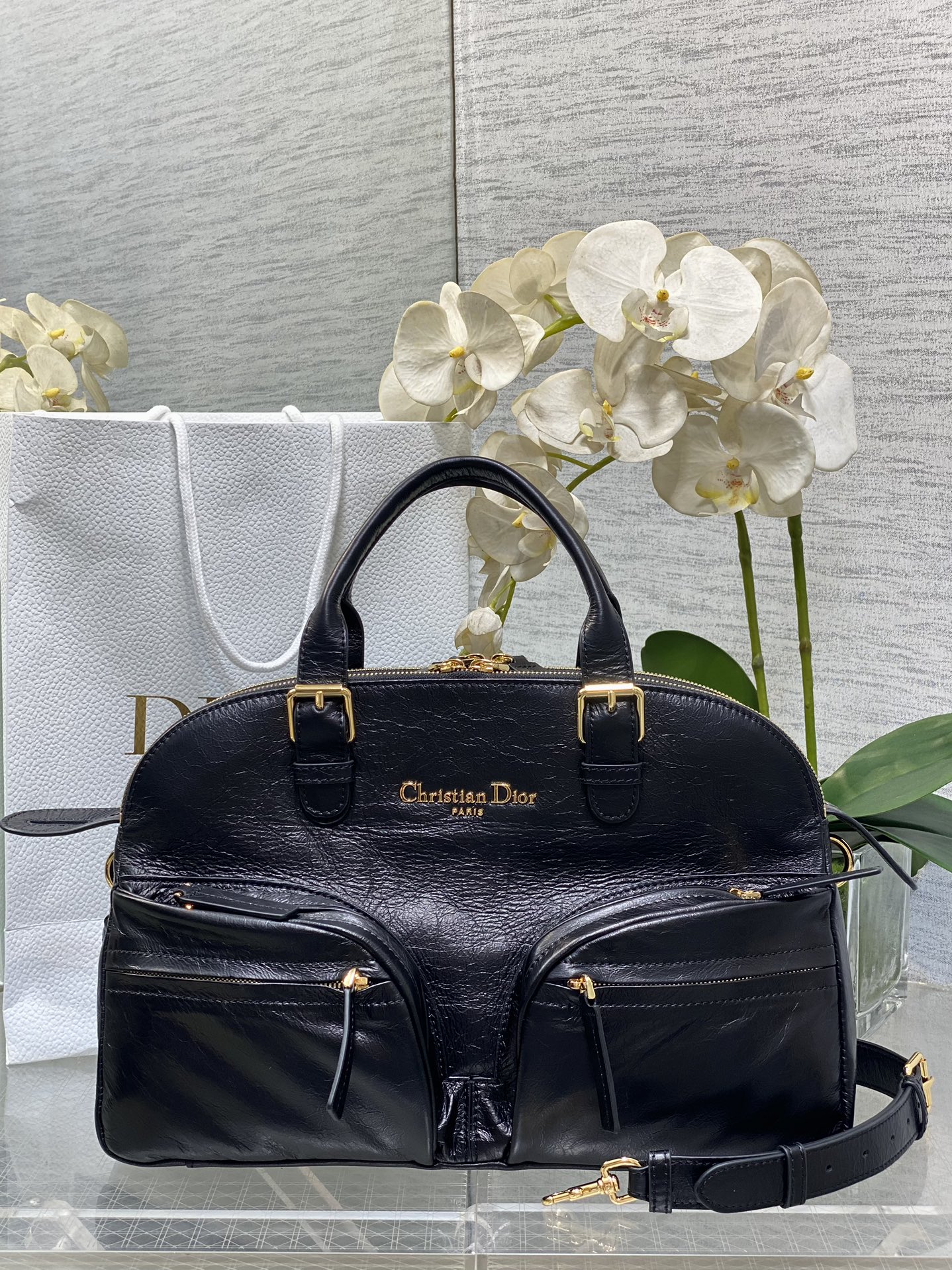1:1 Replica Dior bag 𝐆𝐫𝐚𝐧𝐝 𝐓𝐨𝐮𝐫Bowling Large — Premium Replica